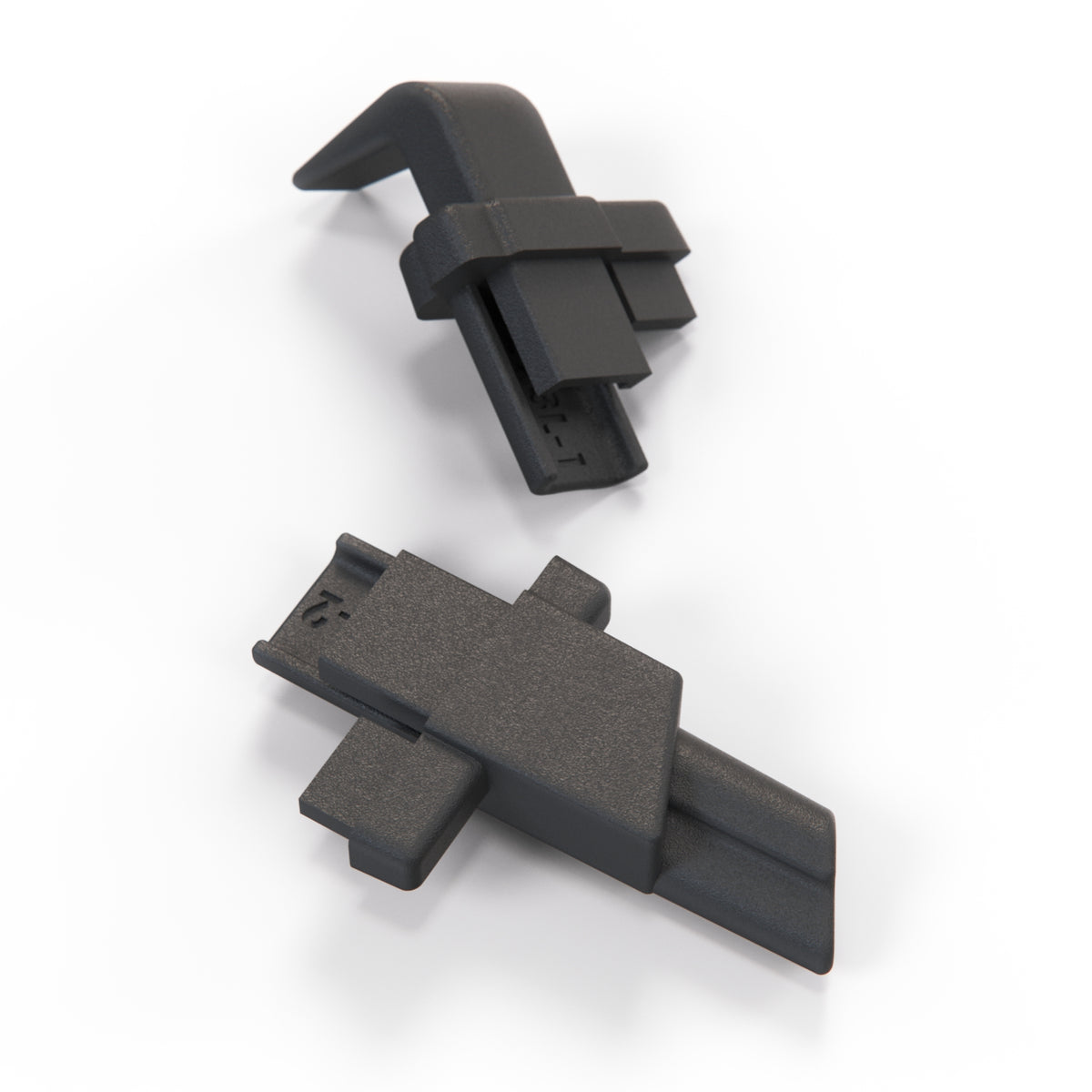 Volvo V50 Cargo Cover Hooks Left or Right Set Black (998200662) — view 2