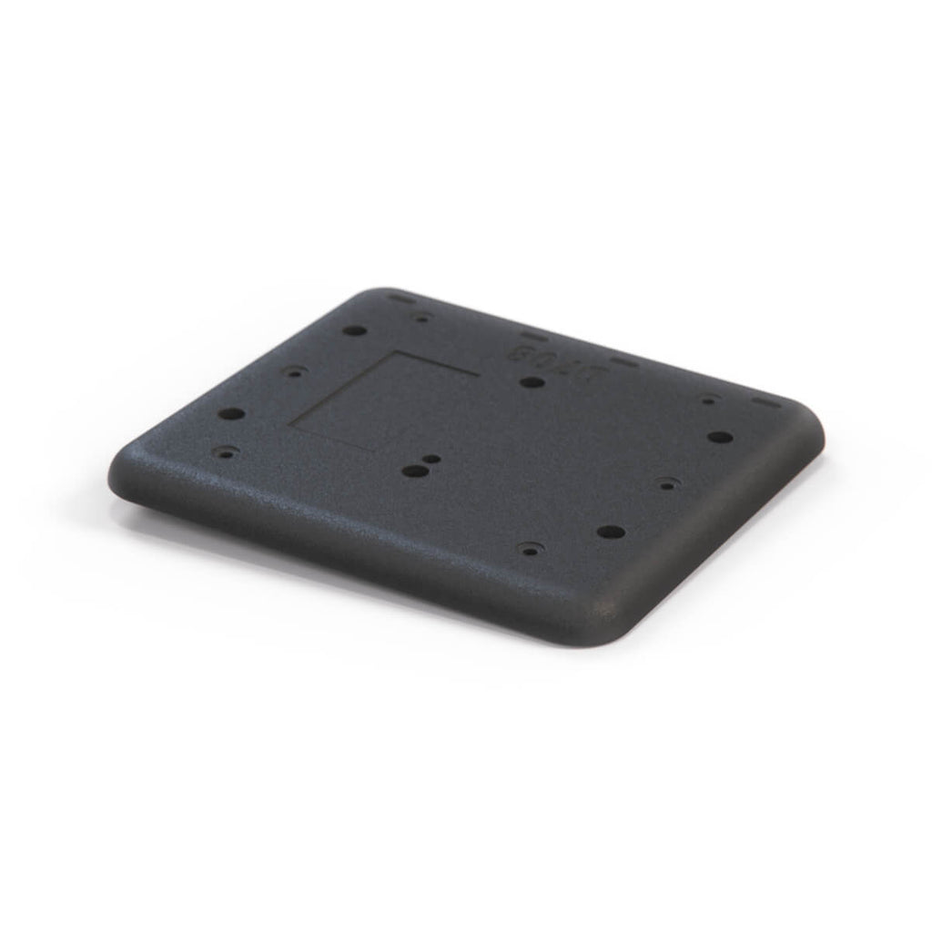 Volvo V70 Large Rubber Mat Center Tunnel Console Black (9204321) — view 3