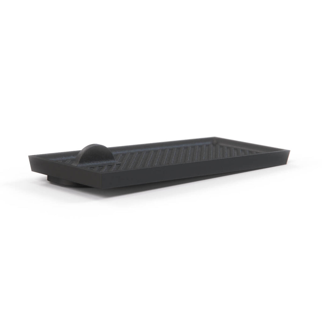 Volvo V70 Medium Rubber Mat Center Tunnel Console Black (9491222) — view 3