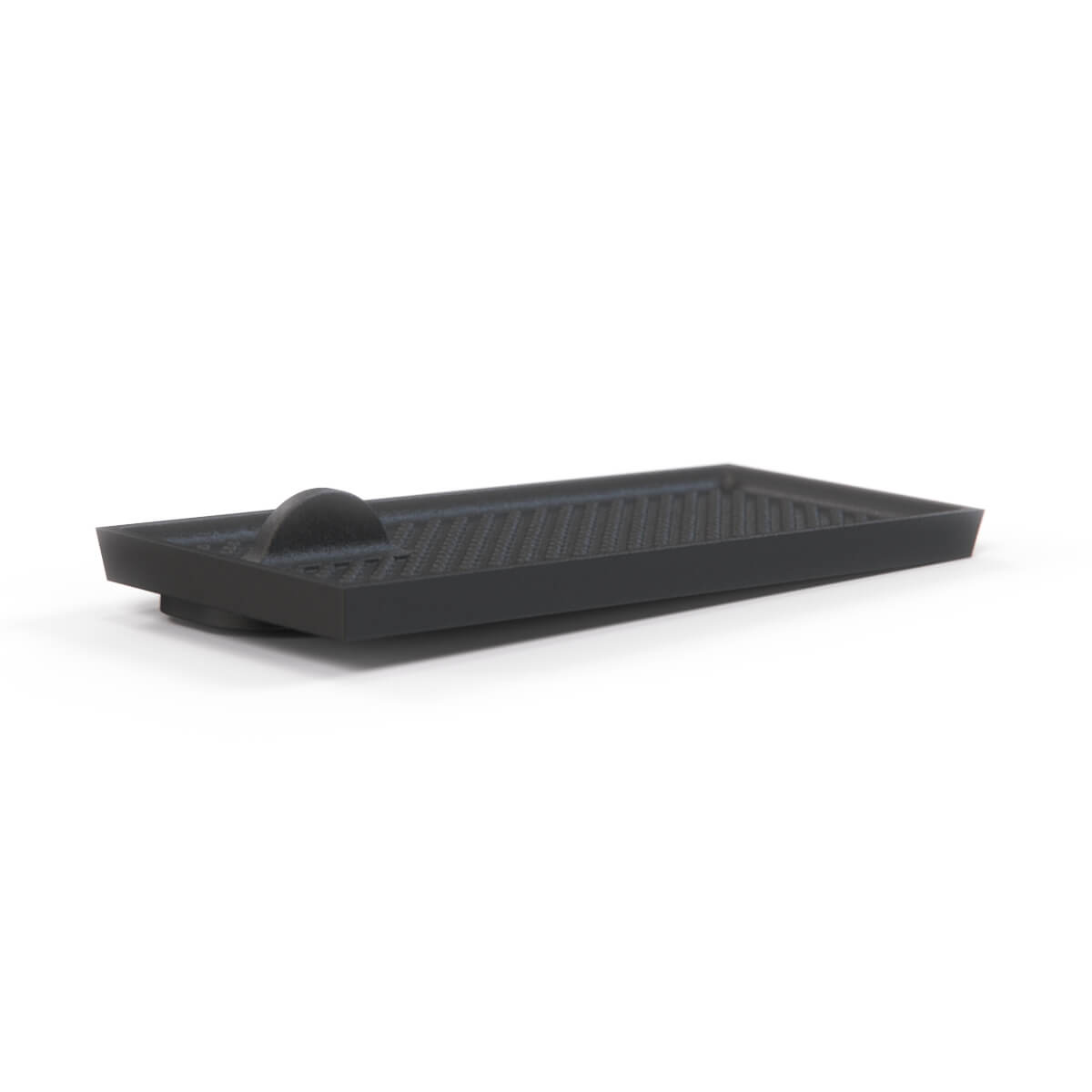 Volvo V70 Medium Rubber Mat Center Tunnel Console Black (9491222) — view 3