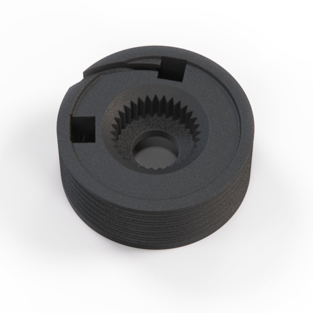 Volvo XC 60 Front Window Regulator Drum Gear Spool Repair Kit Black (30784828 / 30784829) — view 2