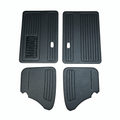 Volkswagen Beetle Eco Leather Interior Door Panels Black Set of 4