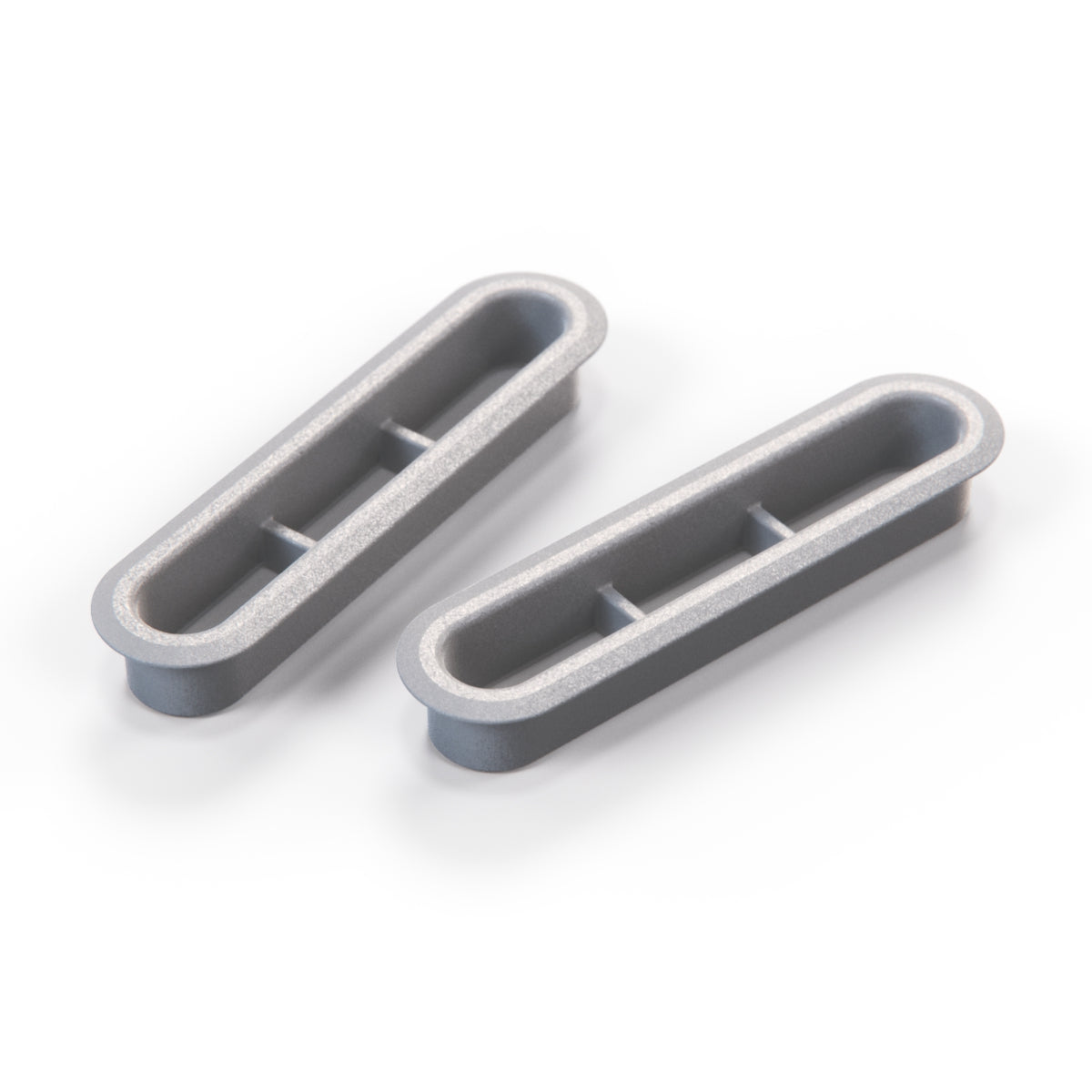 Volkswagen Beetle Rear Defrost Vent Trim Set of 2 Primed or Black (311819467) — view 2