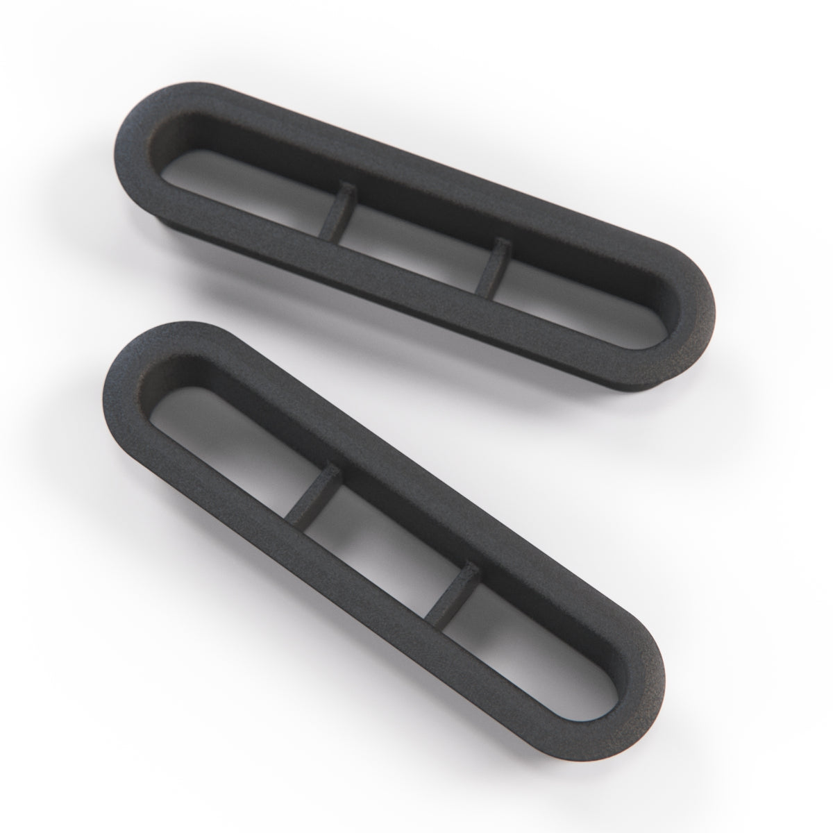 Volkswagen Beetle Rear Defrost Vent Trim Set of 2 Primed or Black (311819467) — view 3