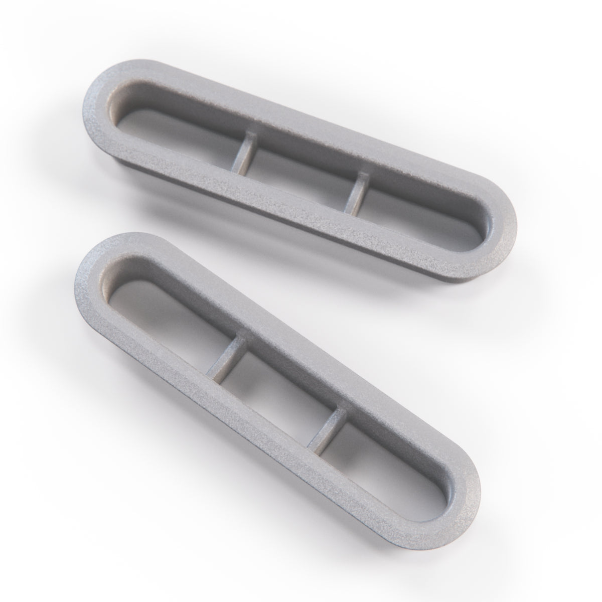 Volkswagen Beetle Rear Defrost Vent Trim Set of 2 Primed or Black (311819467) — view 5