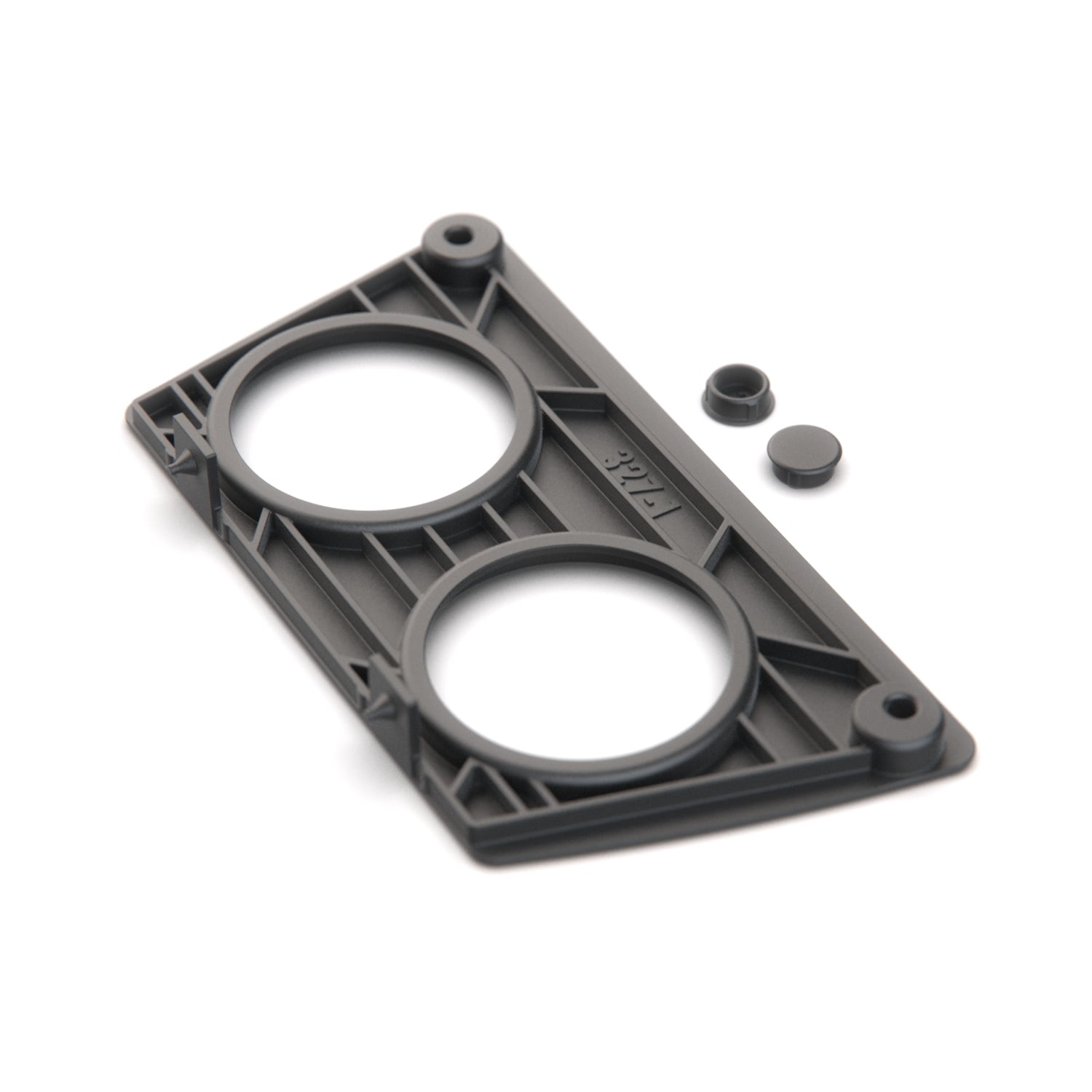 VW Corrado Center Gauge Panel Holder Black 535 858 203 — view 5