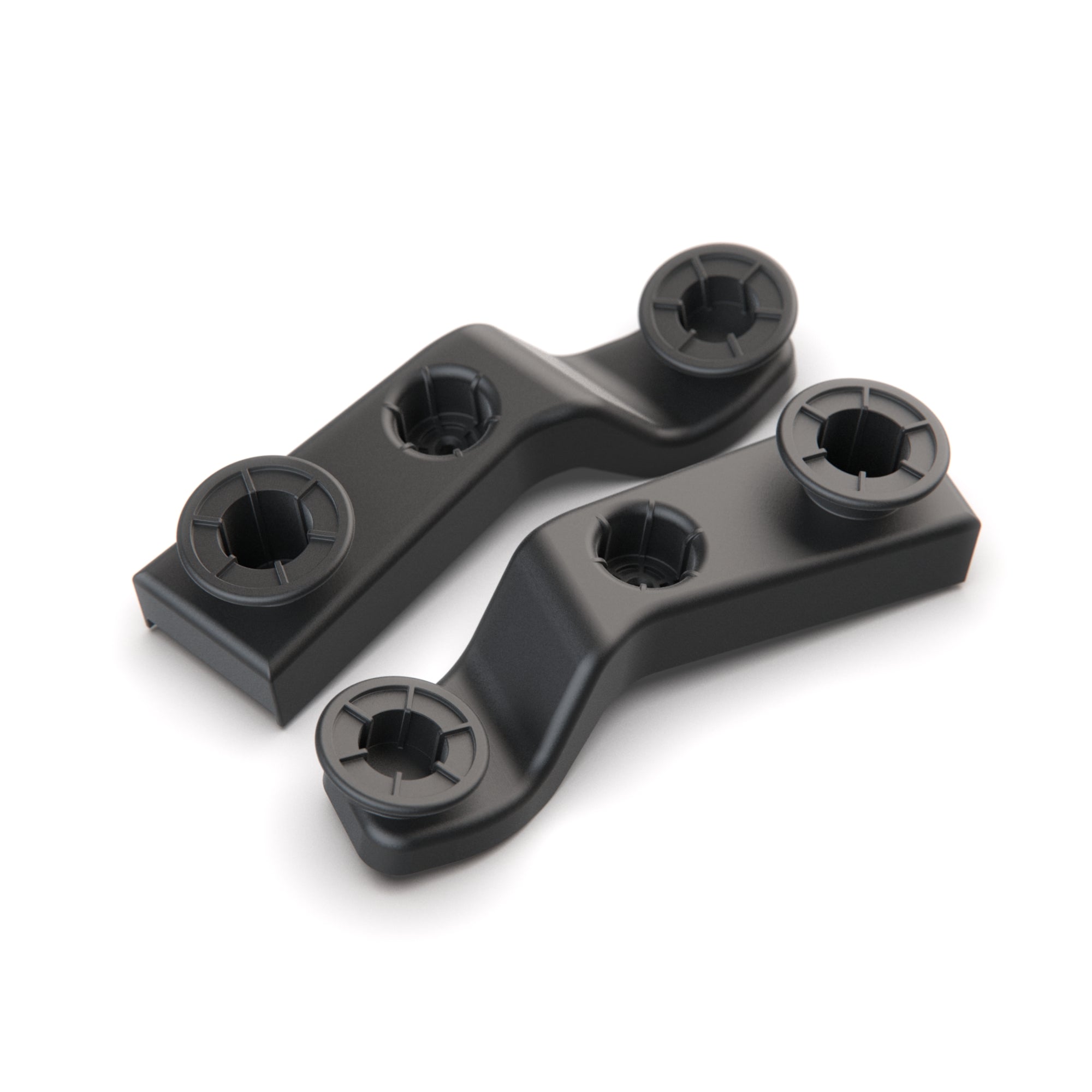 VW Corrado Front Bumper Mounting Brackets SET - Right and Left 535807193 and 535807194 — view 3