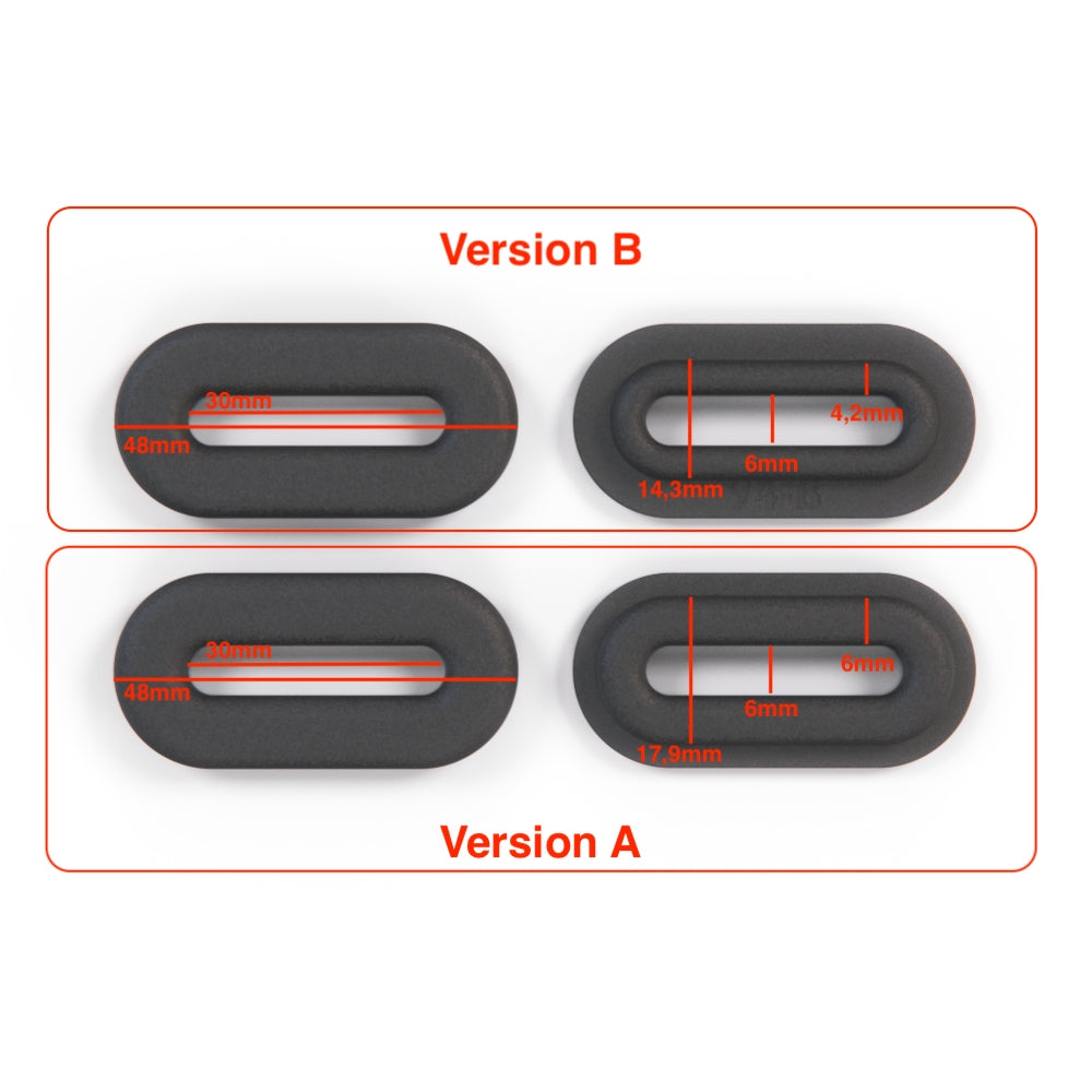 VW Corrado Front Grille Rubber Grommets Bungs (Set of 3) Two Version