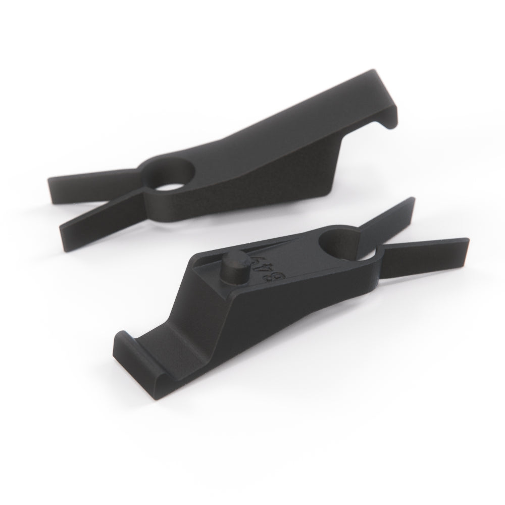 VW Corrado Fuse Box Clip Set Of 2 Black 191941856 — view 2