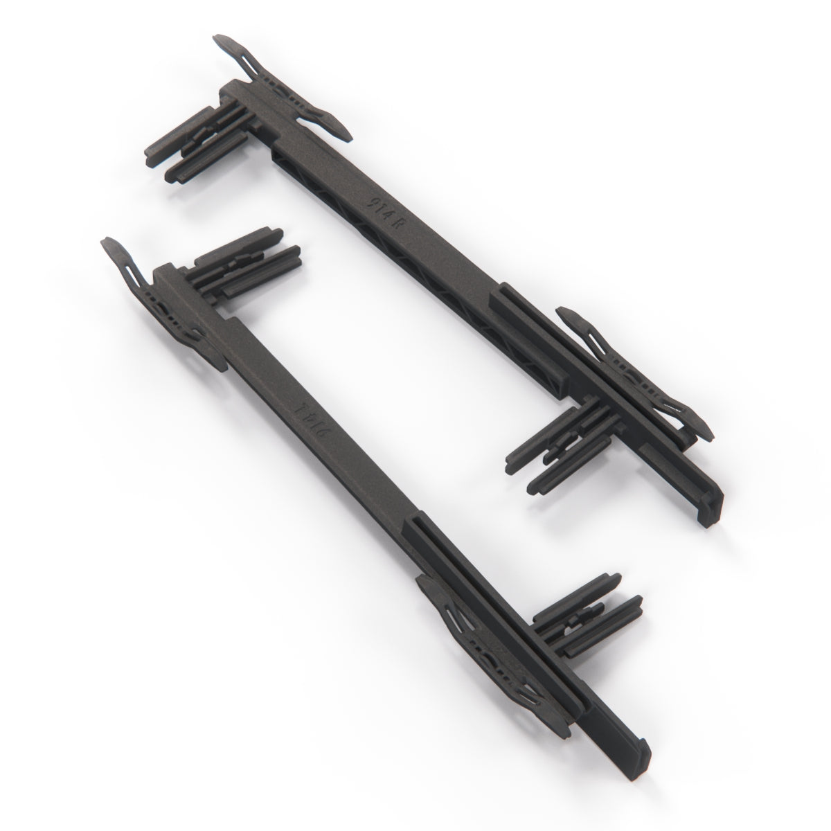 VW Eos 1F 1F7 1F8 Repair Set of 2 For Guide Pieces Black 1Q0871161 — view 3