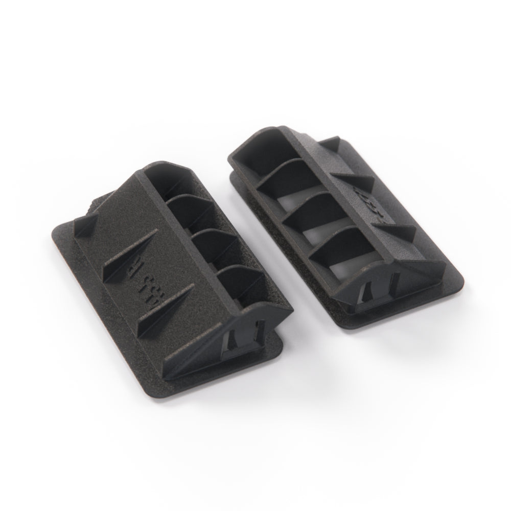 VW Golf Convertible, Jetta MK1 GTI Soft Dashboard Top Black Right And Left Side Air Vent 161819705 & 161819706 — view 3