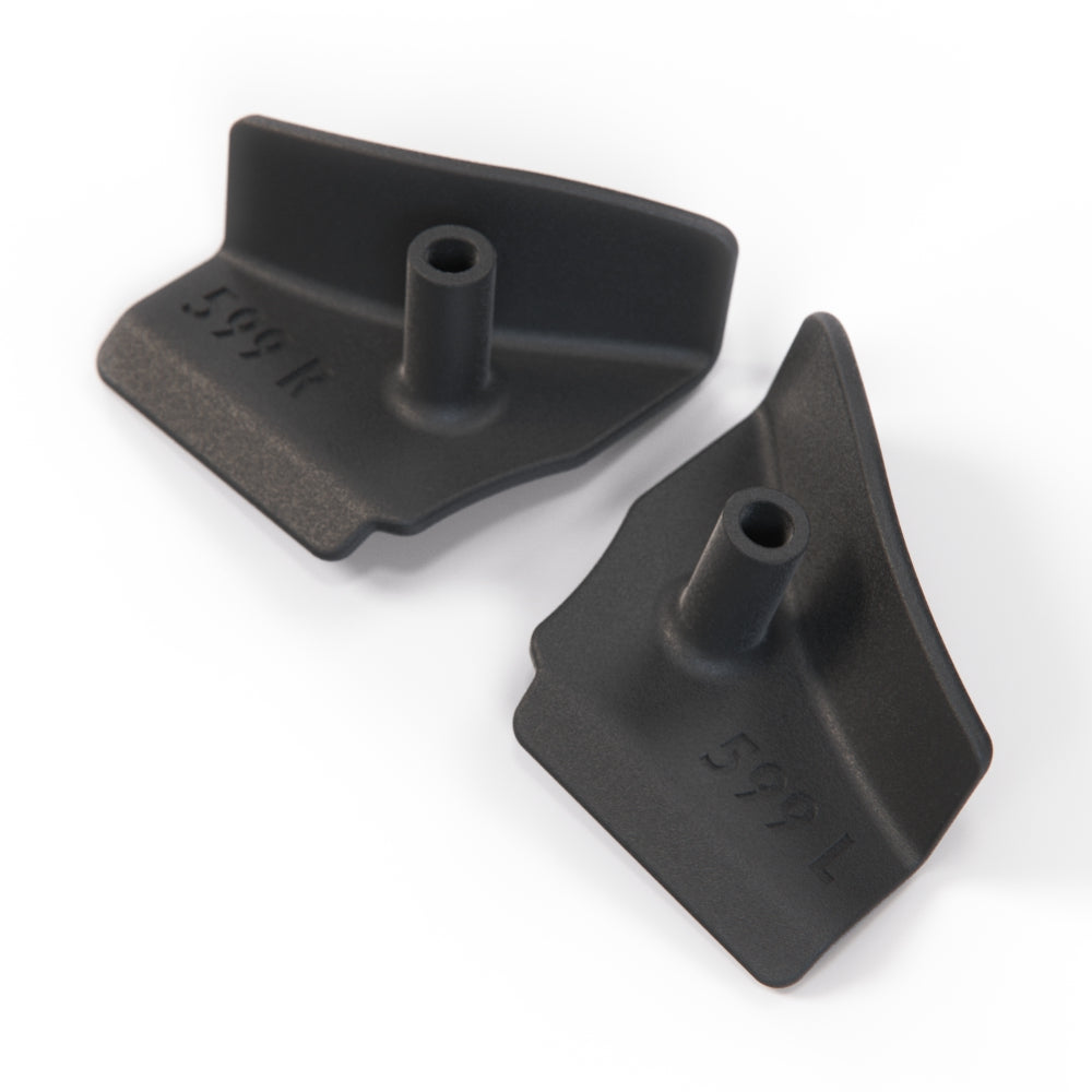 VW Golf MK1 Convertible Pillar Trim Cover Left And Right Black 155847347 & 155847348 — view 2