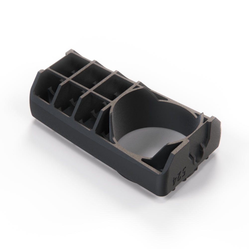 VW Golf MK3 52mm - Air Vent Center Gauge Pod Holder Black LHD 1H6819755 Or RHD 1H6819756A — view 3