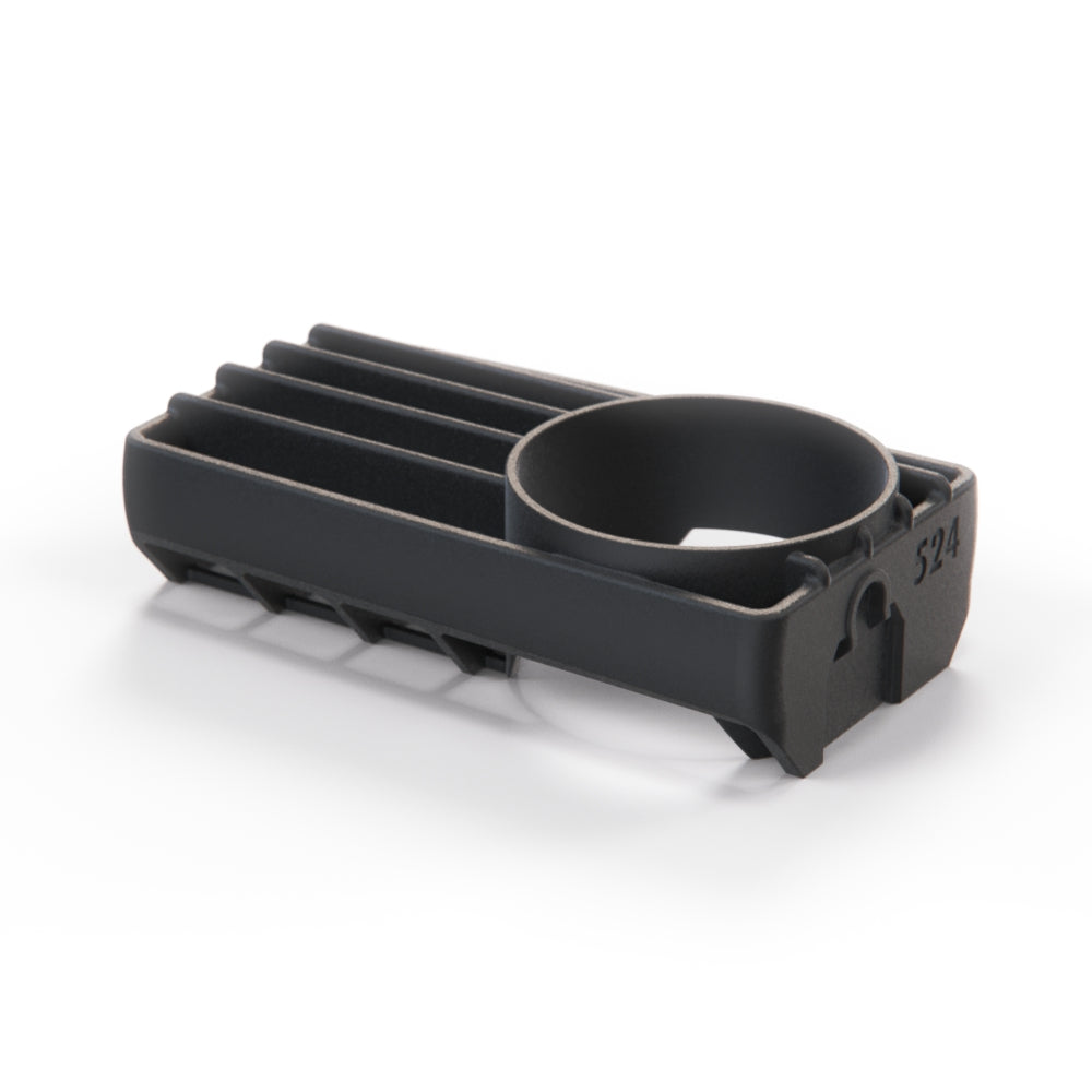 VW Golf MK3 52mm - Air Vent Center Gauge Pod Holder Black LHD 1H6819755 Or RHD 1H6819756A — view 2