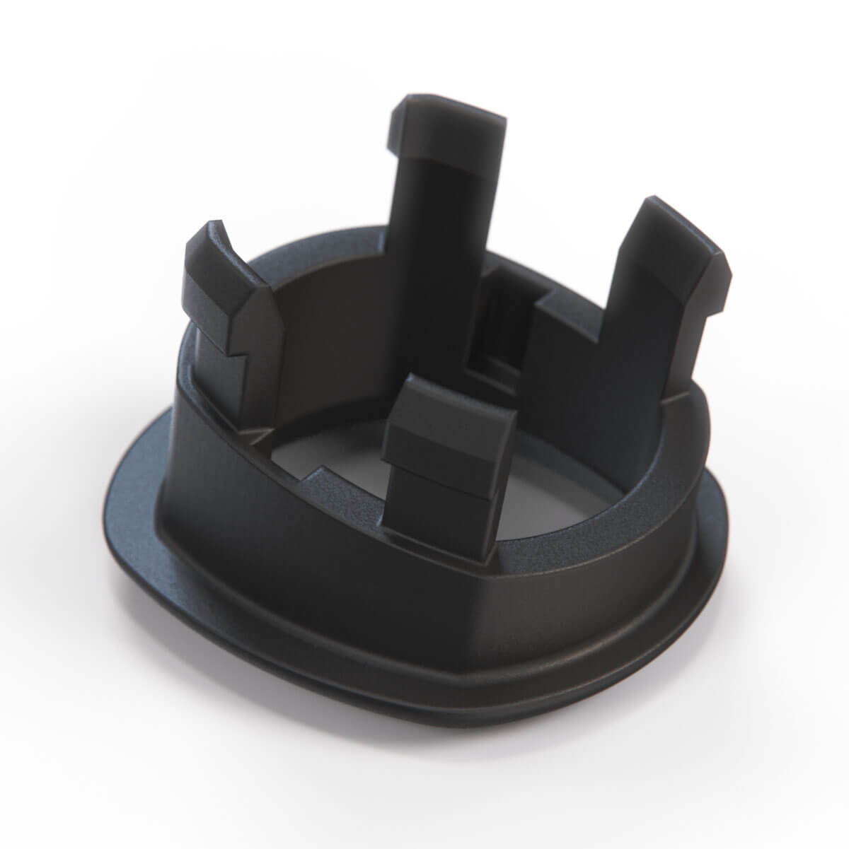Volkswagen Golf Mk3 Handbrake Ring Bracket Black (1H0711336) — view 4