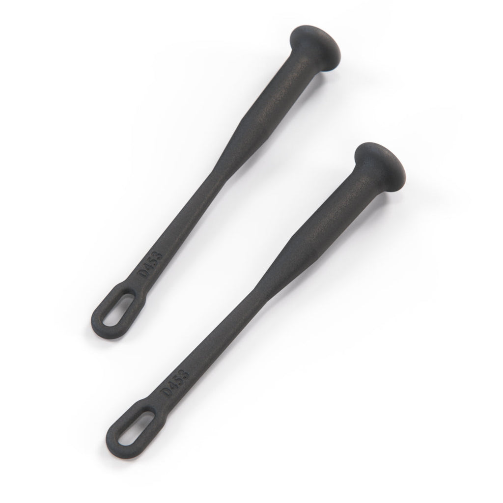 VW Golf MK3 Rear Seat Backrest Release Pull Rod Set Of 2 Black 1H0885683 — view 2
