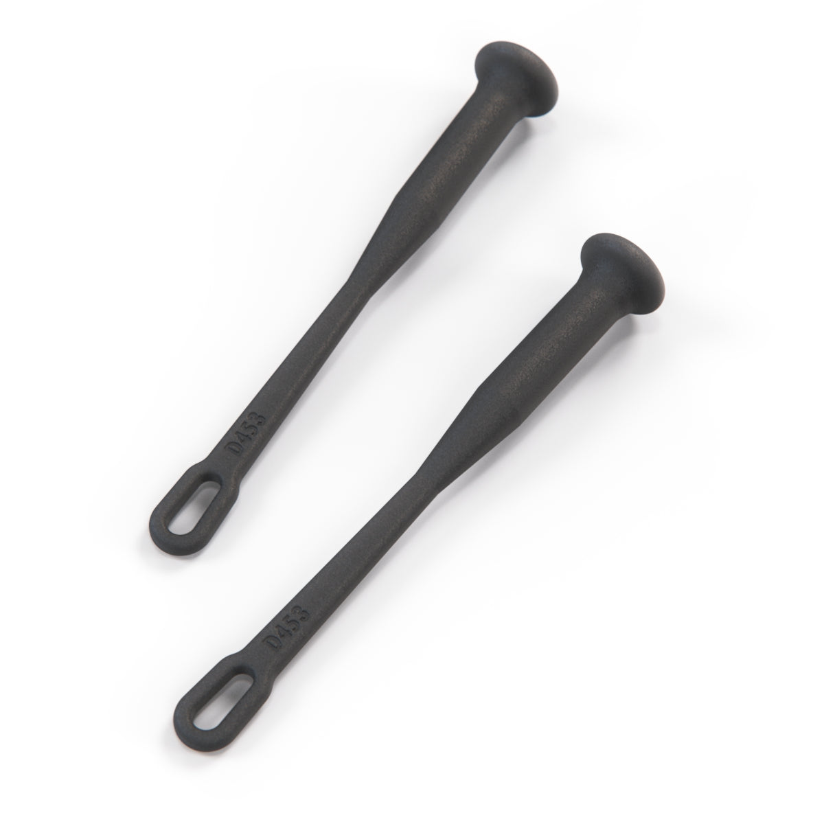 VW Golf MK3 Rear Seat Backrest Release Pull Rod Set Of 2 Black 1H0885683 — view 2