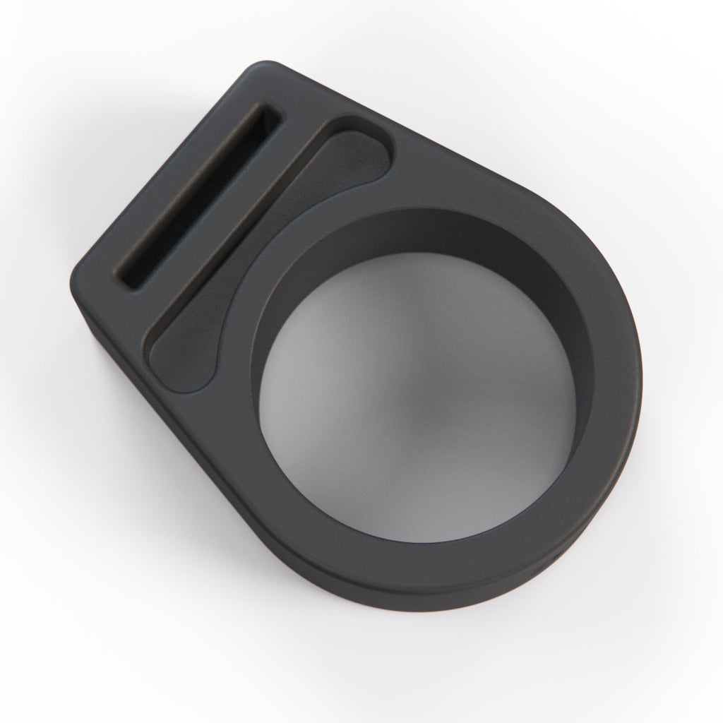 VW Golf MK3 T3 T4 Idle Stabilizer Valve Mount Holder Black 027133459A — view 2