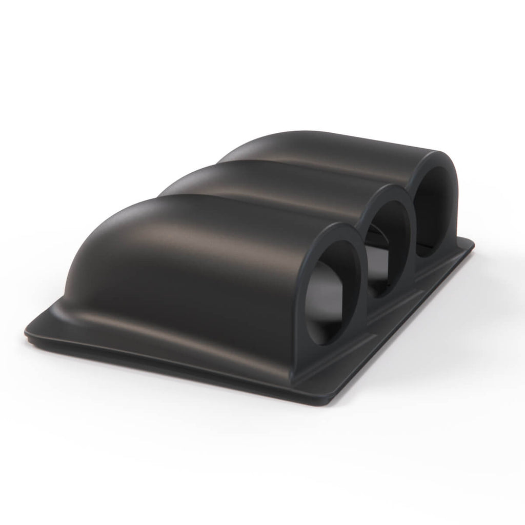 Volkswagen Golf Mk5 Triple Gauge Dash Pod Black (1K0819153C1QB) — view 3