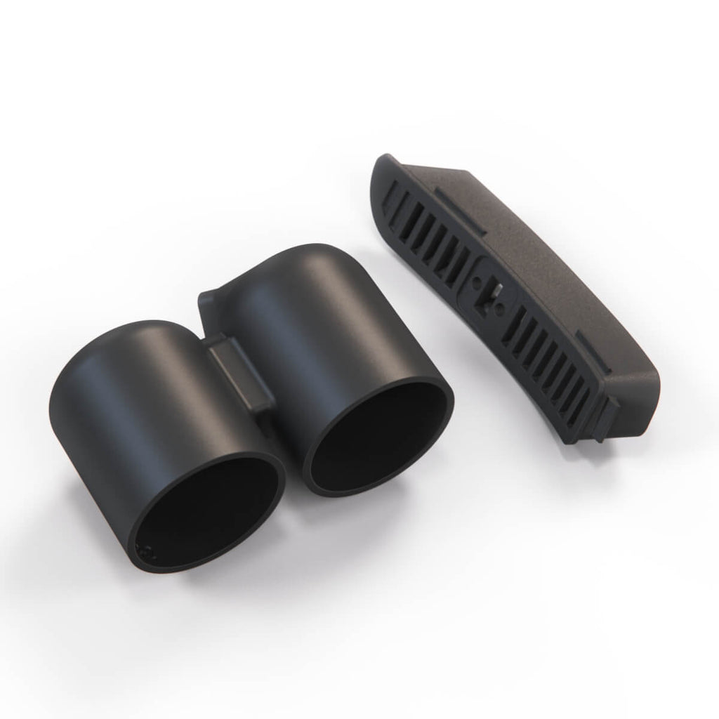 Volkswagen Golf Mk6 GTI R Pillar Gauge Pod Single or Double 52mm Black — view 2