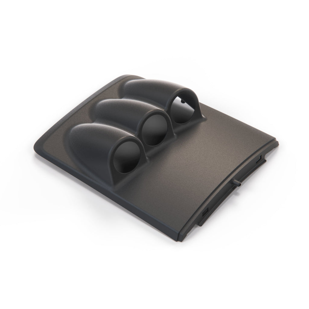 VW New Beetle Center Console 3 VDO Gauges Cover LHD Or RHD 1C0858061B — view 2