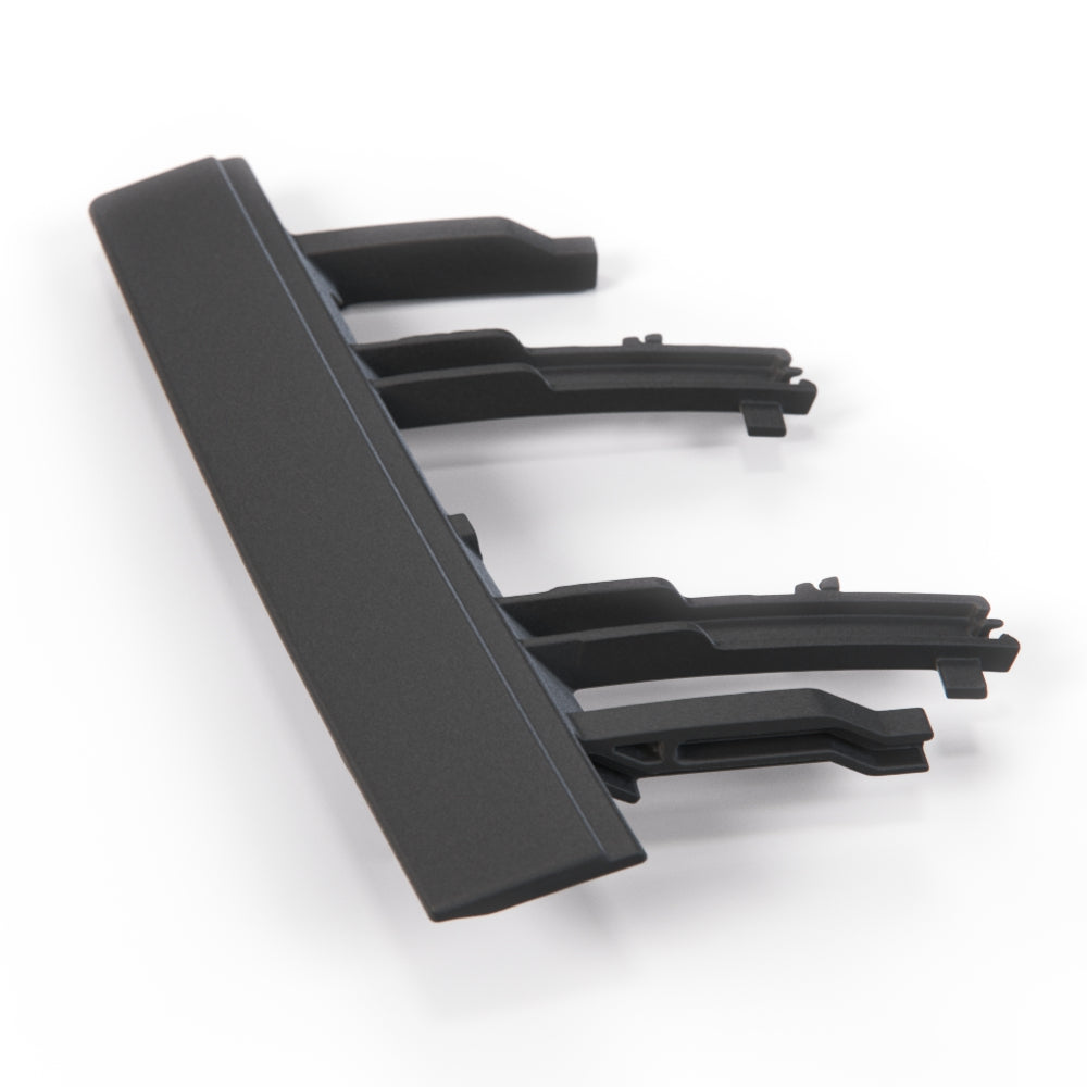 Volkswagen New Beetle Holder Convertible Repair Kit for Soft Top Flap - Black - Left or Right - 1Y0871349B / 1Y0871350B — view 2