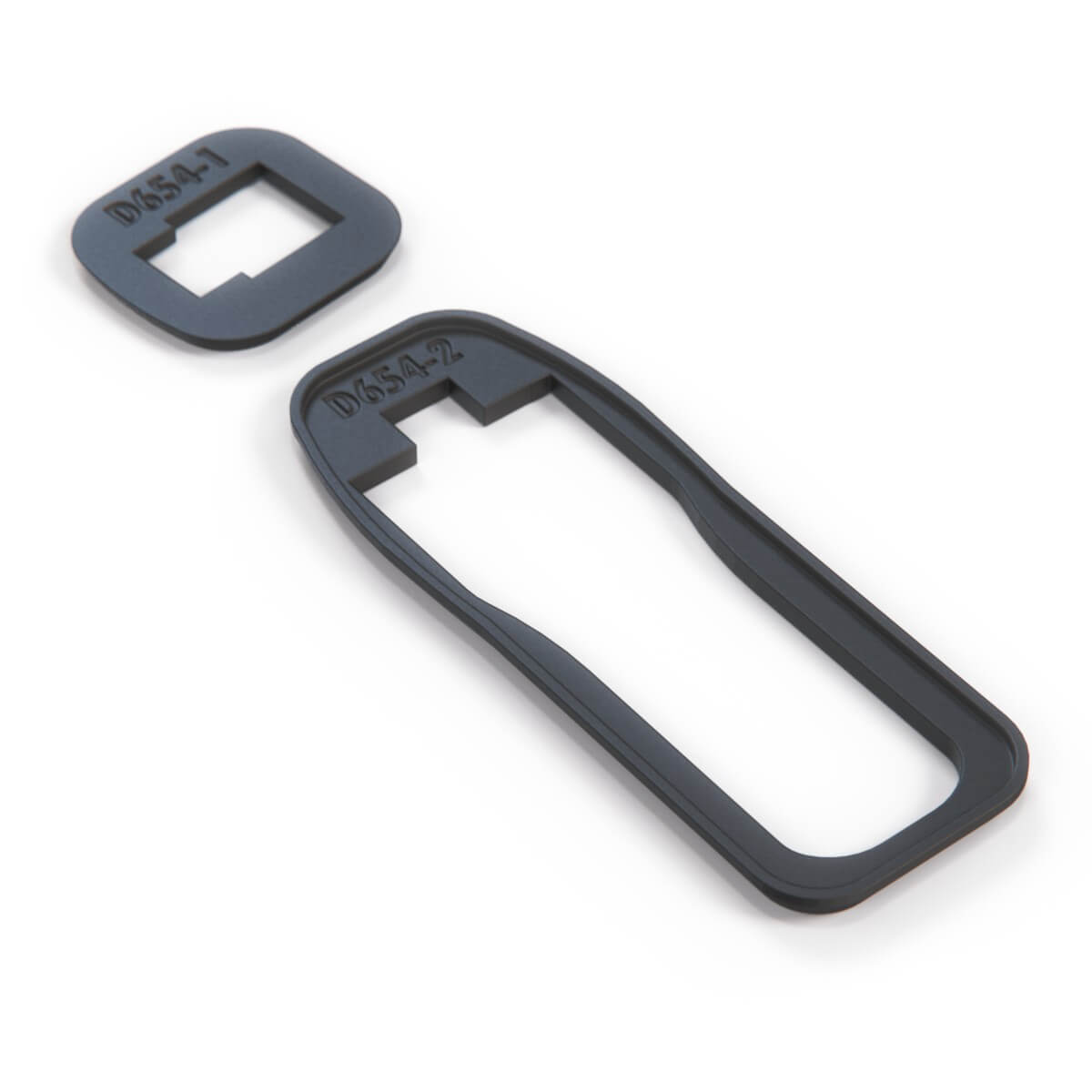 Volkswagen Passat B4 Door Handle Gasket Seal Set Black — view 4