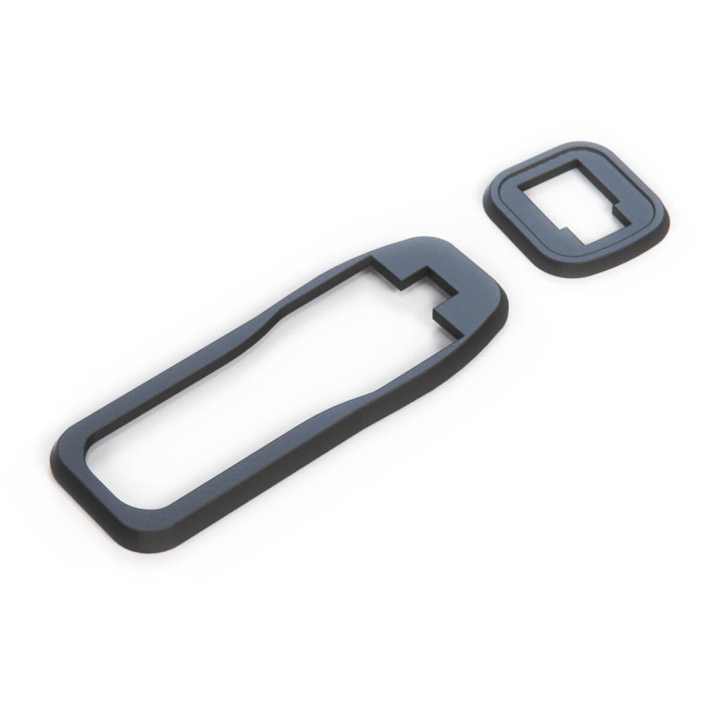 Volkswagen Passat B4 Door Handle Gasket Seal Set Black — view 2