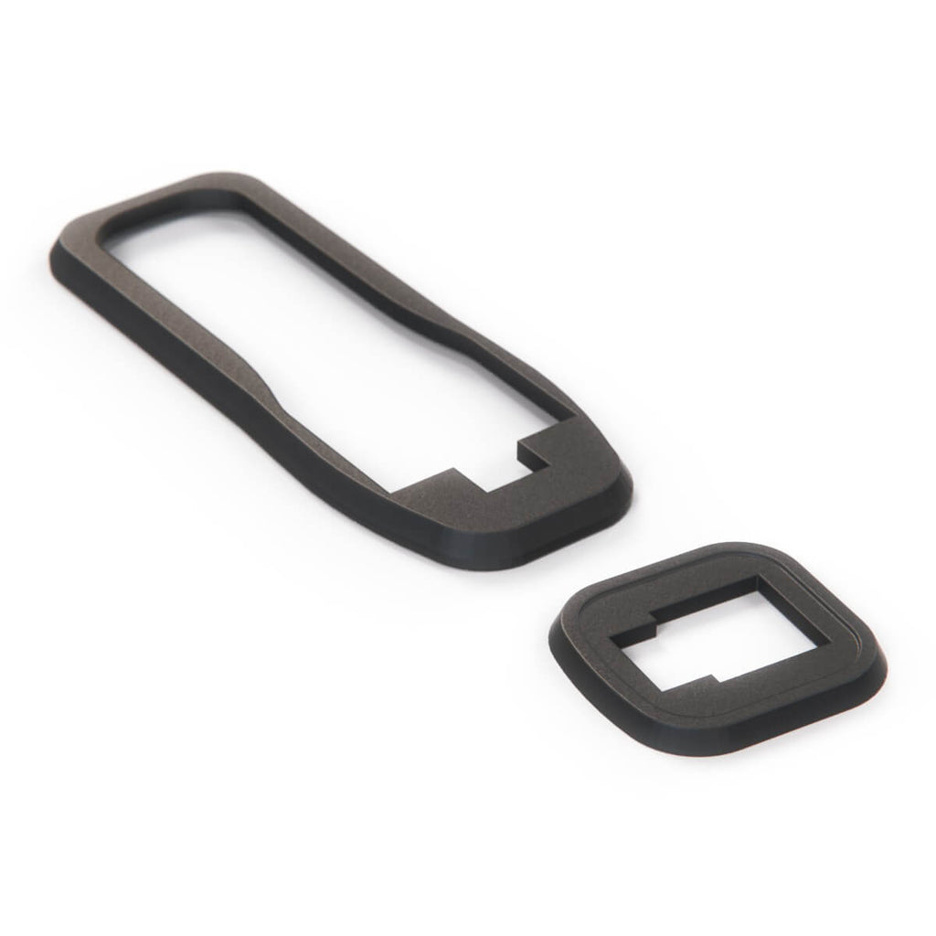 Volkswagen Passat B4 Door Handle Gasket Seal Set Black — view 3