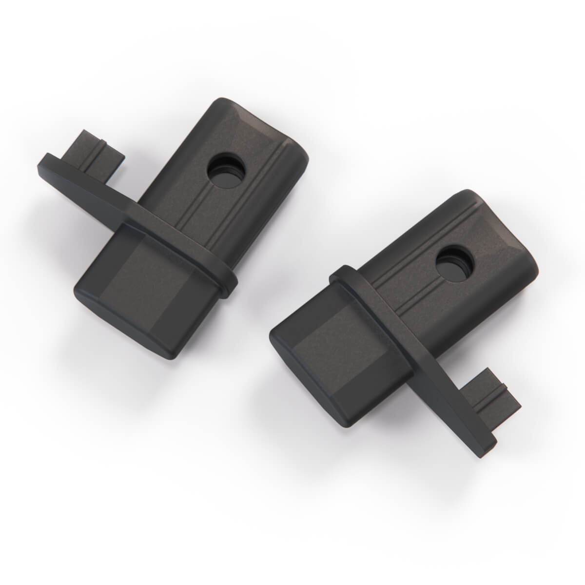 Volkswagen Passat B5 Parcel Shelf Support Bracket Set Black Left or Right — view 4