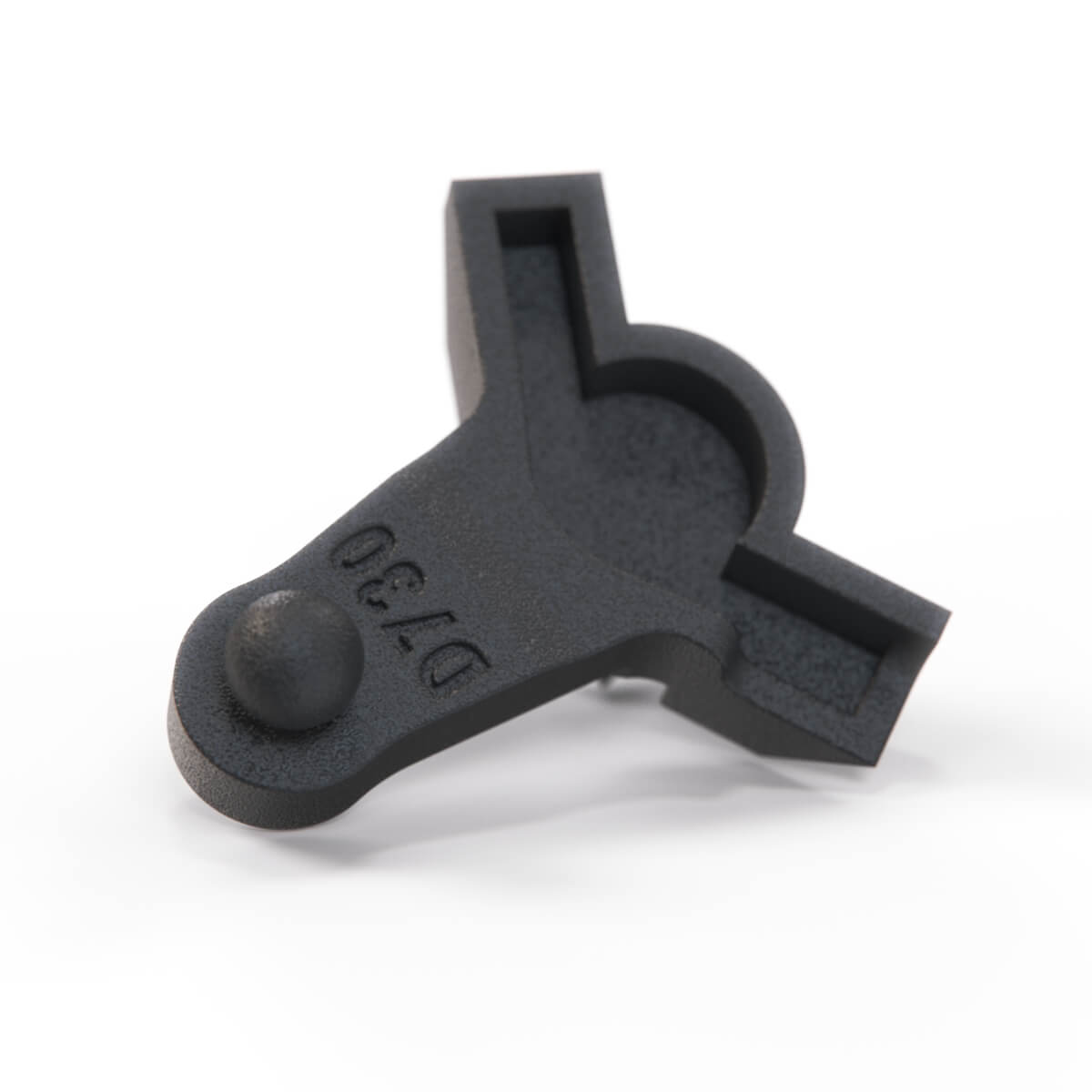 Volkswagen T5 T6 Heater Temperature Flap Repair Lever Black (7LA898002A) — view 4