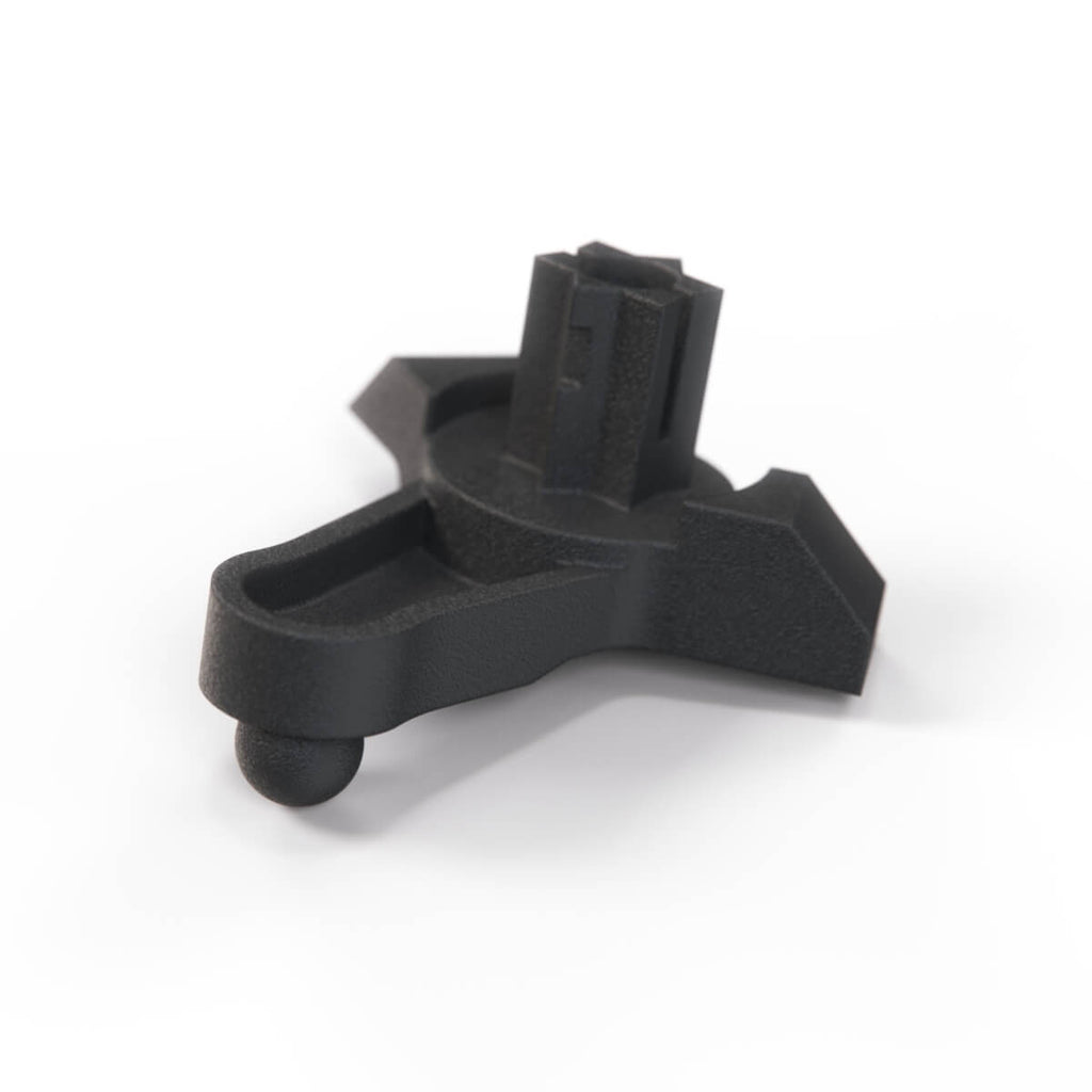 Volkswagen T5 T6 Heater Temperature Flap Repair Lever Black (7LA898002A) — view 3