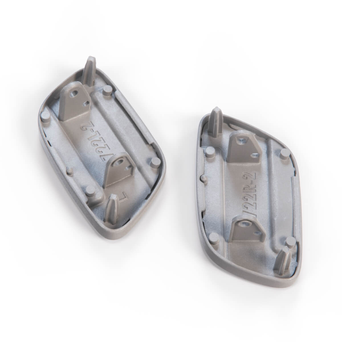 Volkswagen Touran Caddy Headlight Washer Nozzle Cover Complete Set Primed Left or Right — view 3