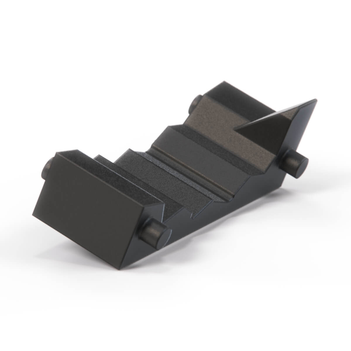Volkswagen Transporter T2 Wiper Switch Bridge Bracket Black (211955501C) — view 3