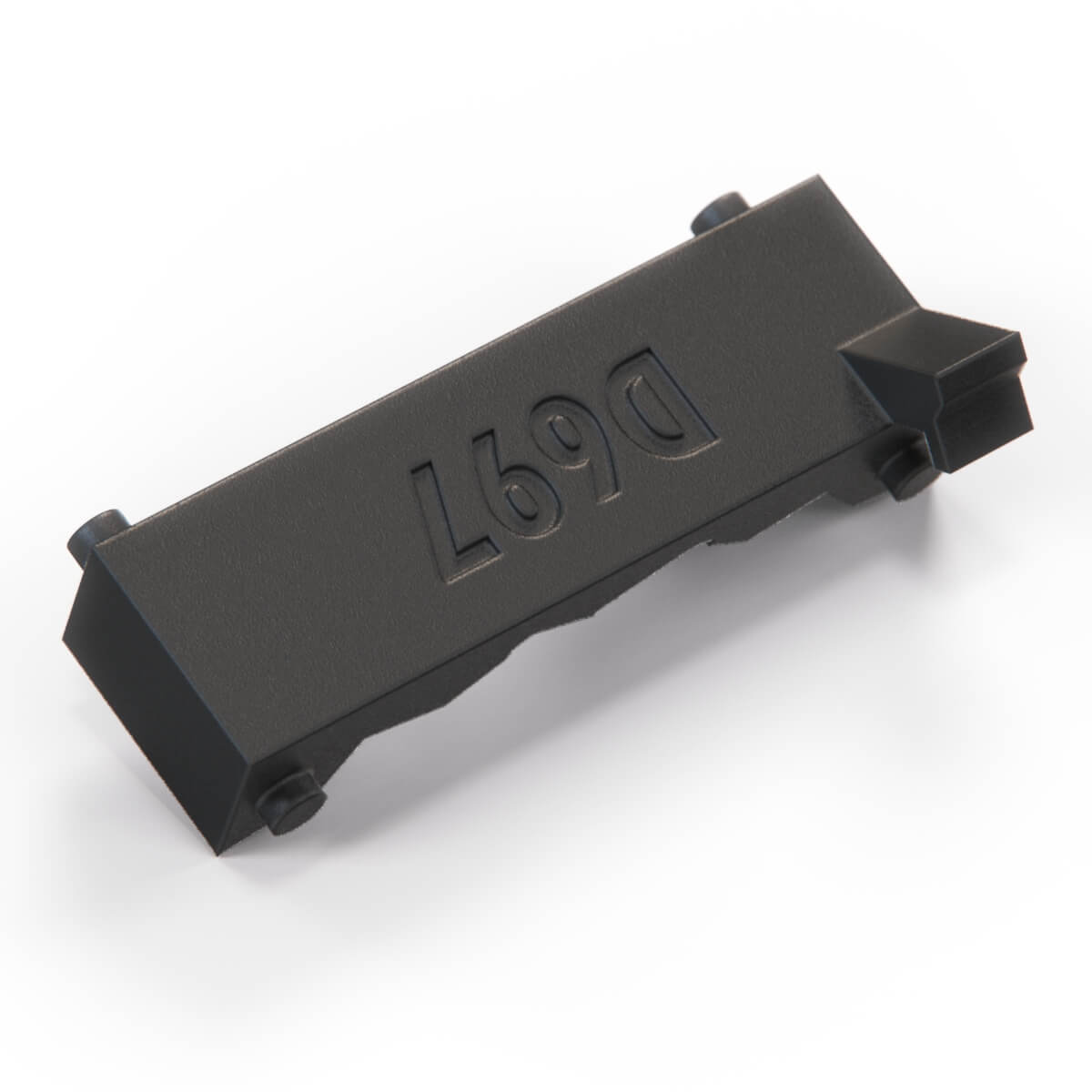 Volkswagen Transporter T2 Wiper Switch Bridge Bracket Black (211955501C) — view 4