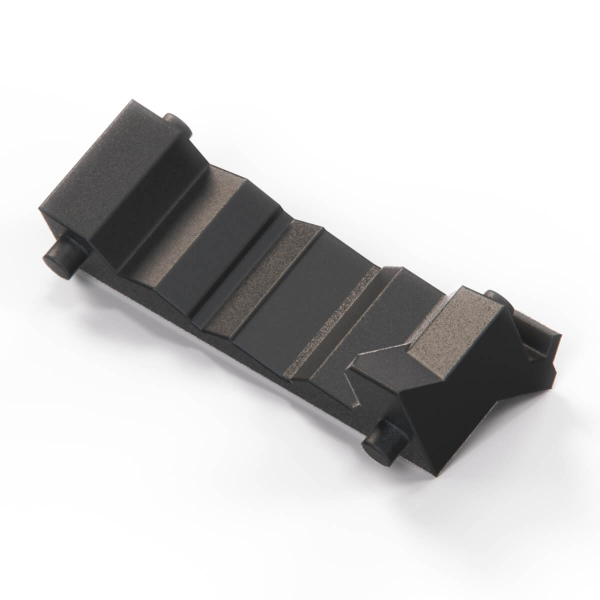 Volkswagen Transporter T2 Wiper Switch Bridge Bracket Black (211955501C) — view 2
