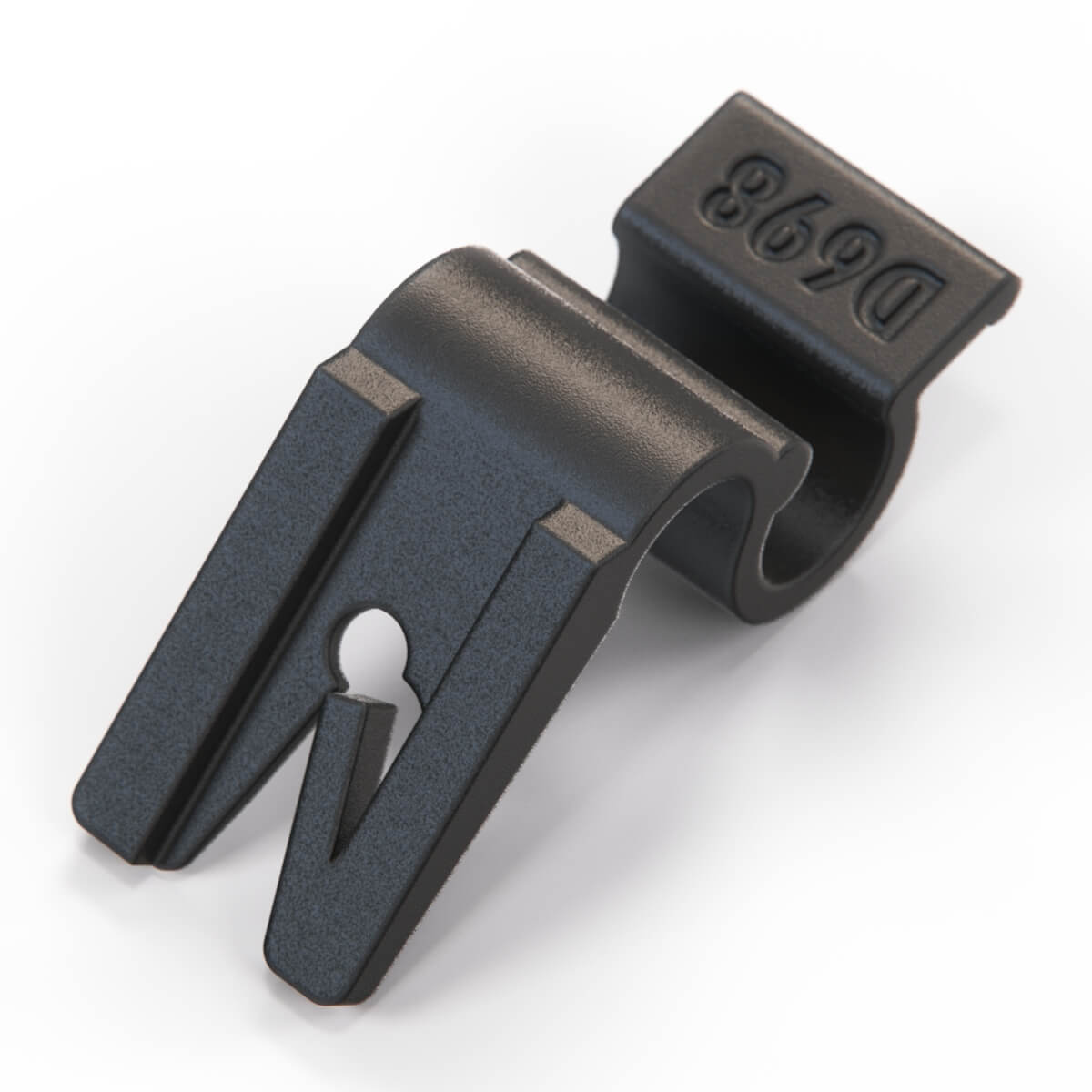 Volkswagen Transporter T3 Hydraulic Clutch Line Clip Black — view 4