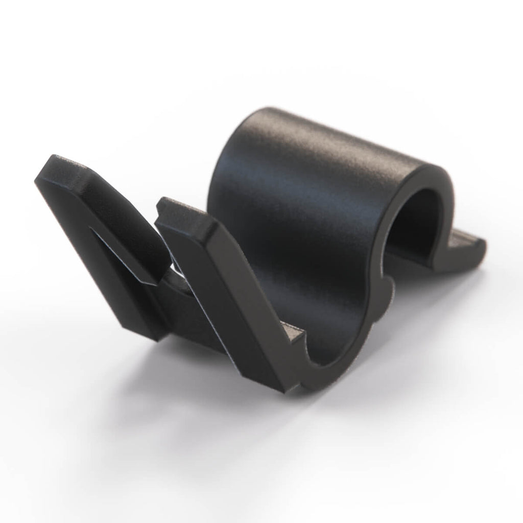 Volkswagen Transporter T3 Hydraulic Clutch Line Clip Black — view 3