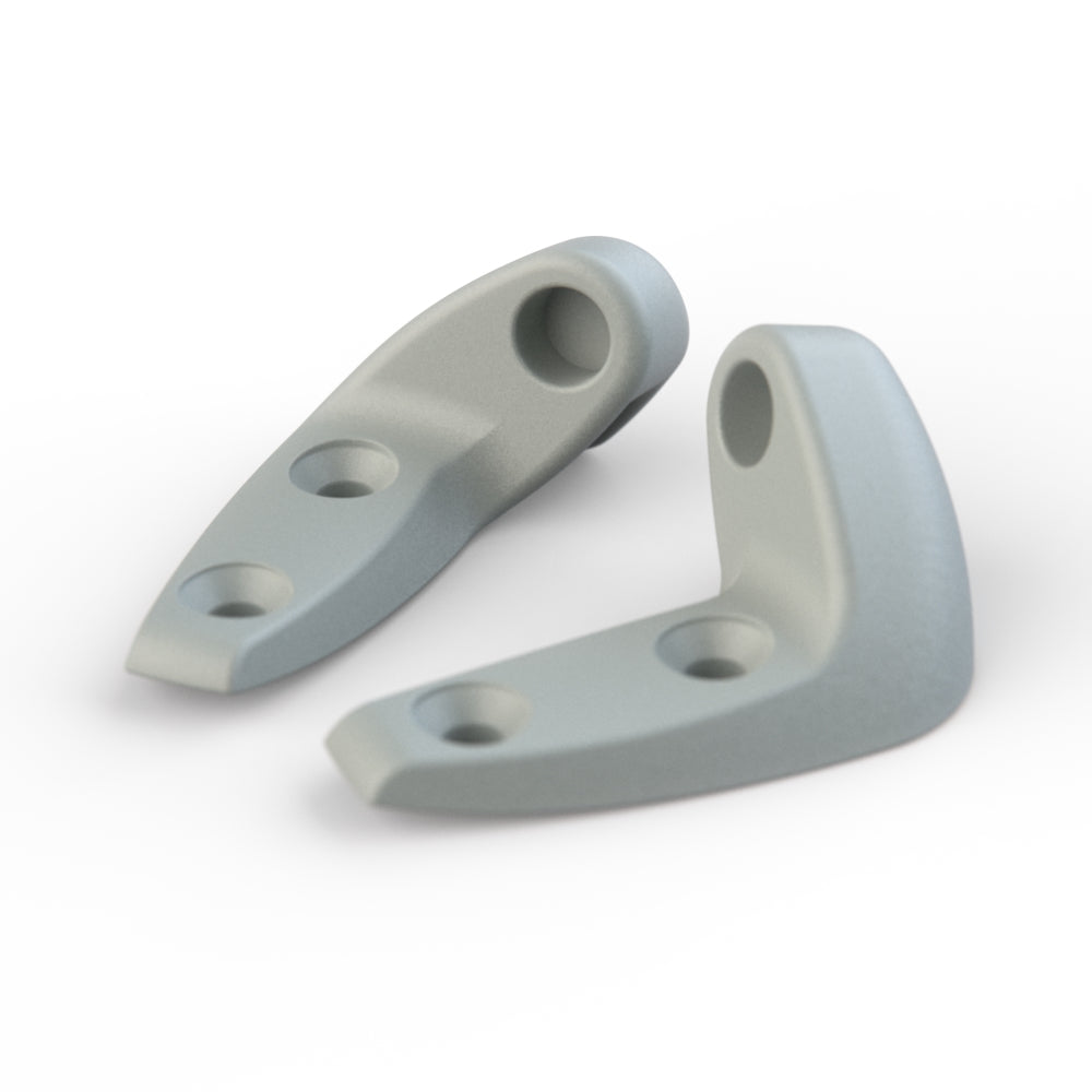 Mercedes-Benz W111 Sun Visor Holder Trim Cabriolet Set - Left & Right - Premium Replacement — view 6