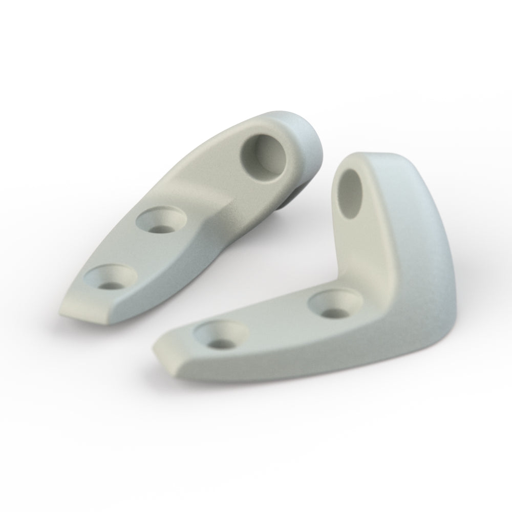 W111 Sun Visor holdter trim Cabriolet Set- left and Right (Mercedes) — view 6