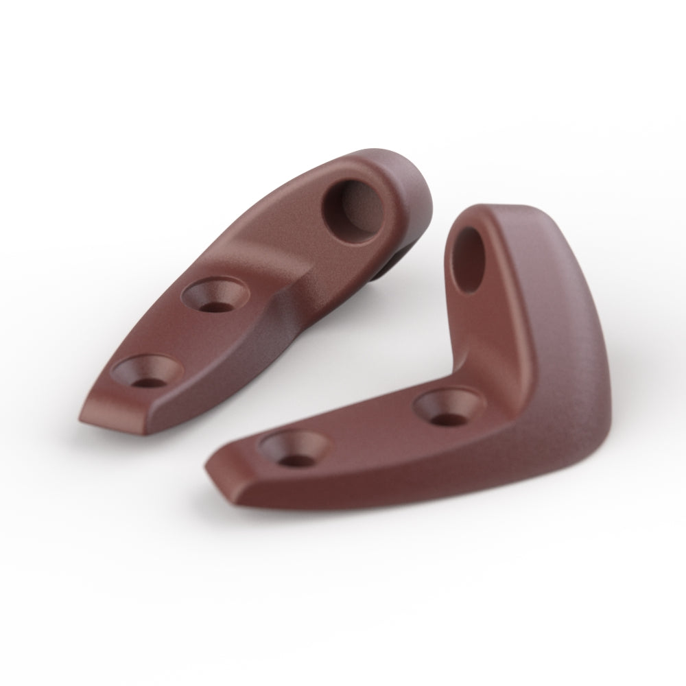 Mercedes-Benz W111 Sun Visor Holder Trim Cabriolet Set - Left & Right - Premium Replacement — view 11