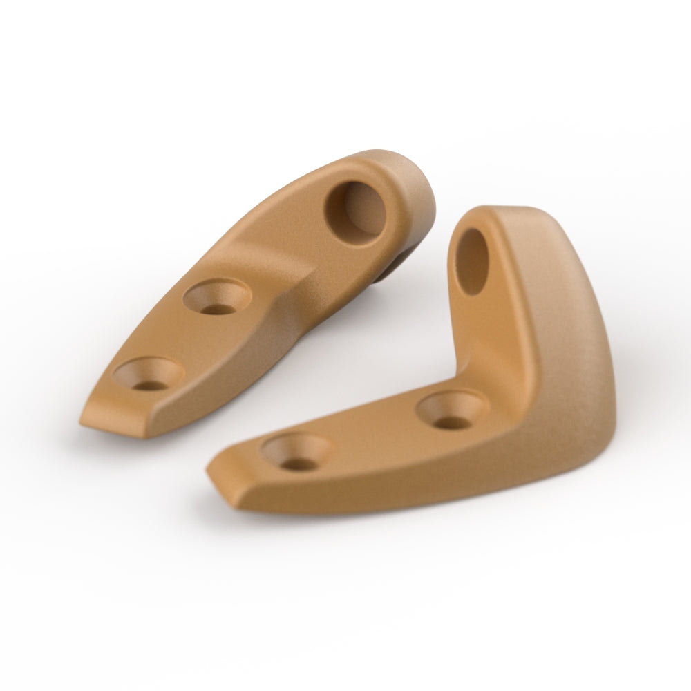 Mercedes-Benz W111 Sun Visor Holder Trim Cabriolet Set - Left & Right - Premium Replacement — view 10