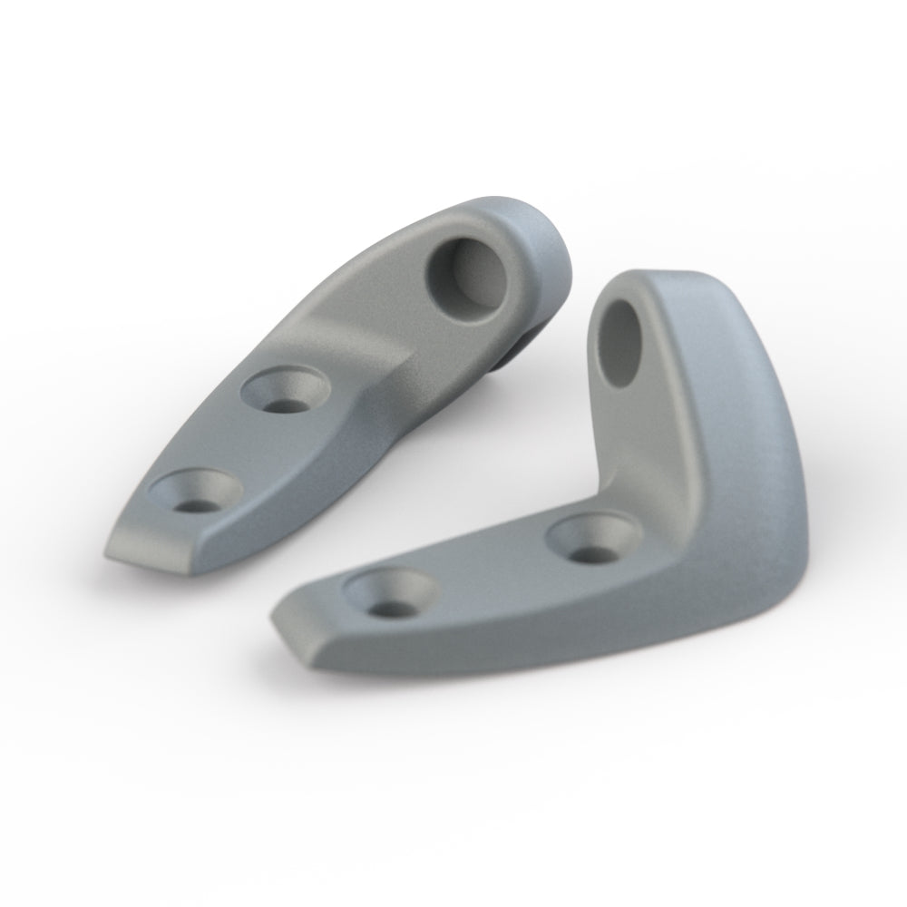 W111 Sun Visor holdter trim Cabriolet Set- left and Right (Mercedes) — view 8