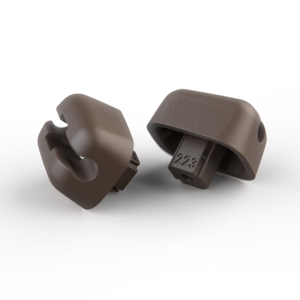 W116 Sun Visors Clips All colors, Set of 2 NEW (Mercedes-Benz) 1168110041 — view 7