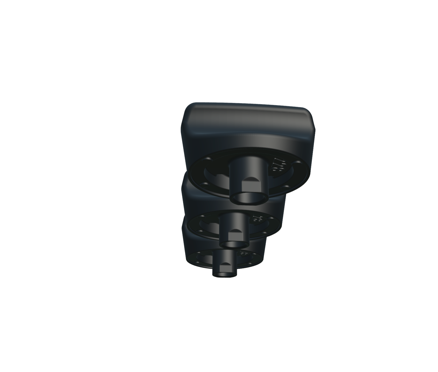 Mercedes-Benz W123 Knob Heater Operation Set of 3  A1238300485 / A1238200192 — view 5
