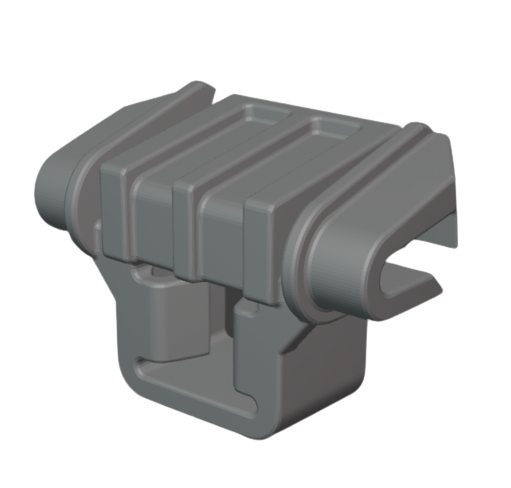 Mercedes-Benz W124 AMG Strip Mounting Clips Repair Kit - Set of 24 - Grey — view 7