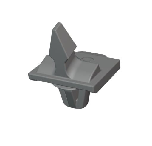 Mercedes-Benz W124 AMG Strip Mounting Clips Repair Kit - Set of 24 - Grey — view 2