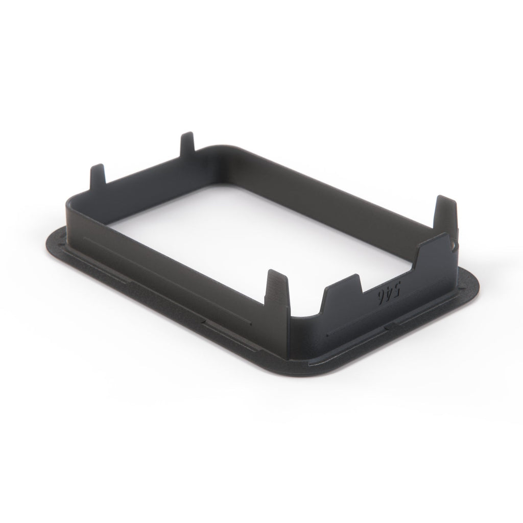 Mercedes-Benz W124 Center Console Automatic Gear Selector Surround Frame Cover Trim - Black - A1242670088 — view 2