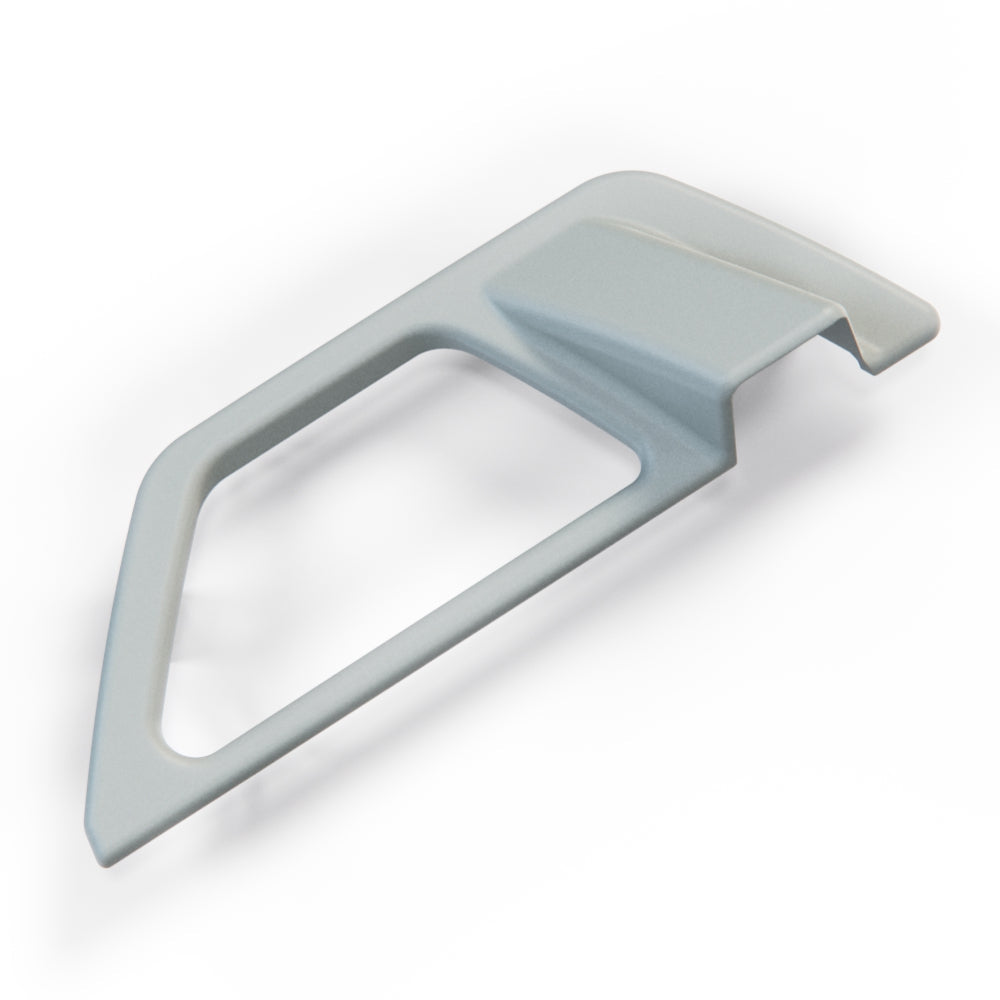 Mercedes-Benz W124 Interior Door Handle Assembly Cover - Non-Electric Seat - A1247660191 / A1247660291 — view 9