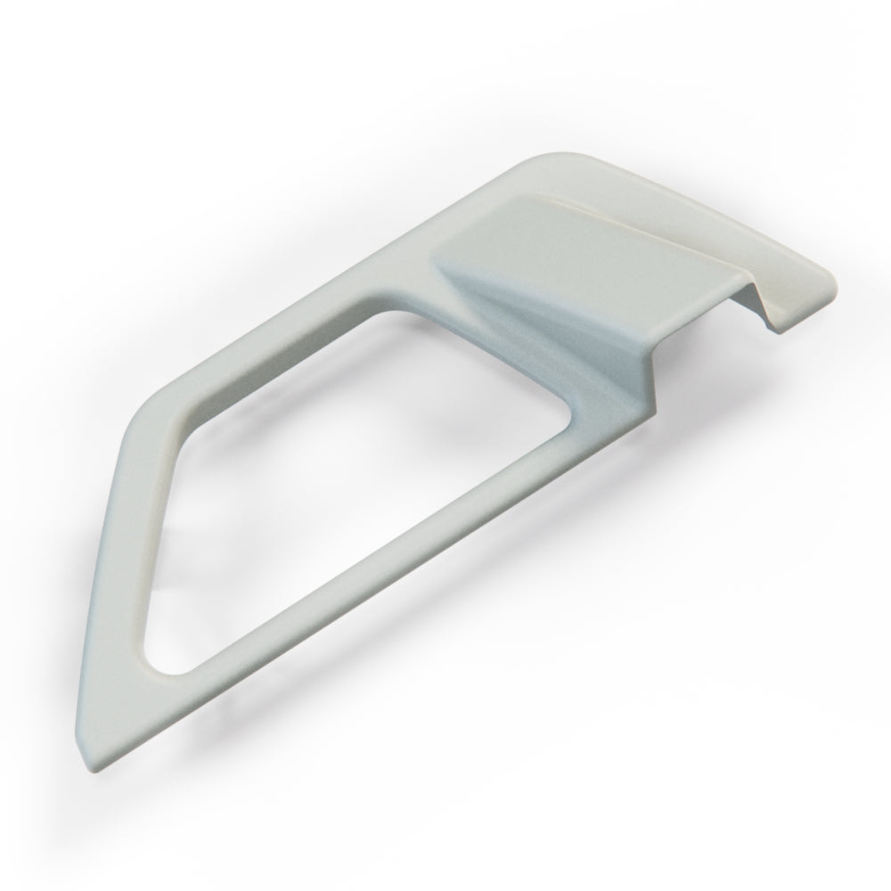 Mercedes-Benz W124 Interior Door Handle Assembly Cover - Non-Electric Seat - A1247660191 / A1247660291 — view 10
